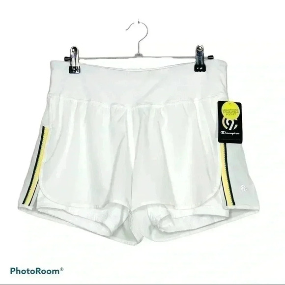 Champion White Athletic Shorts - Picture 1 of 5